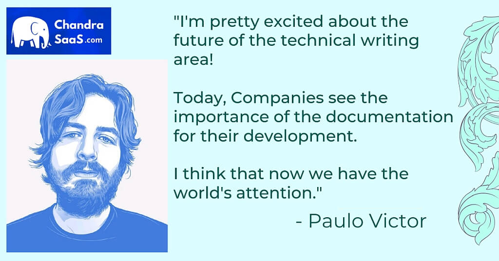 Paulo Victor, Technical Writing Quotes